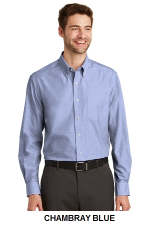 Port Authority® Crosshatch Easy Care Shirt. S640.